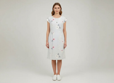 sukienki dla kobiet po 40: Women`s dress, size M