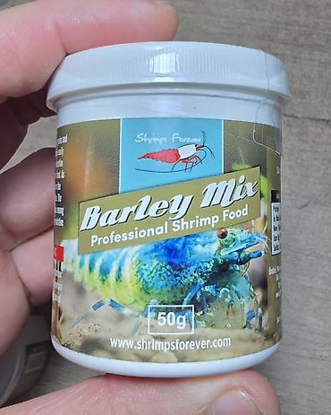 yem uyden: Profesional krevetka yemləri Shrimps Forever Barley Mix 50g - Tərkib — 1
