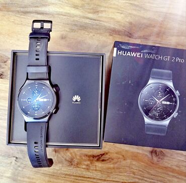 huawei watch fit 2: Huawei watch GT 2 Pro TİTAN ideal vəziyətdə