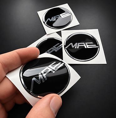 veev uputstva: MAE 3D Oznake za Alu Felne - 2304 MAE 3D stikeri za felne namenjeni — 3