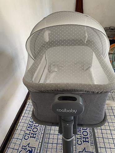 сумка люлька: Детская прикроватная колыбель Coolbaby, серый цвет Мы 2,3 раза ползали — 2