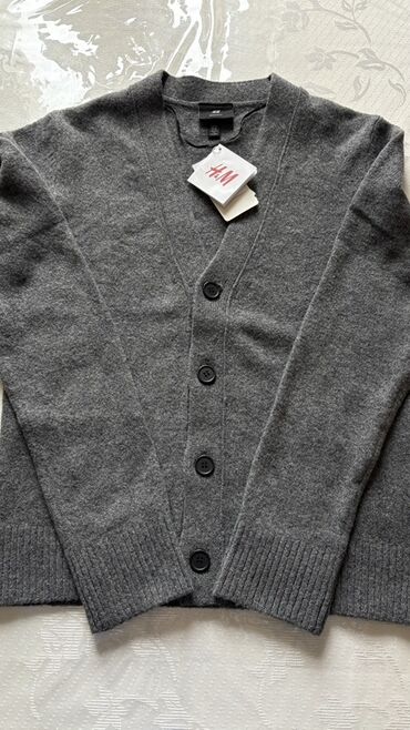 qaqa geyimi: Мужской свитер, H&M, XS (EU 34), цвет - Серый