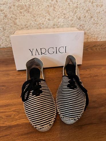Другая женская обувь: Yargıcı qadın espadril ayaqqabısı yenidir. 79 manata alinib. Razmer — 2