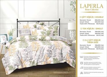 Pastel dəstləri: Laperla yataq dəsti. Parça pambıqdır Ölçü tək nəfərlik Çxol 160*220 — 14