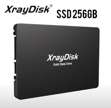 hdd caddy: Personal kompüter üçün SSD Xray 256GB (Yeni) - 40 AZN 500GB 100%