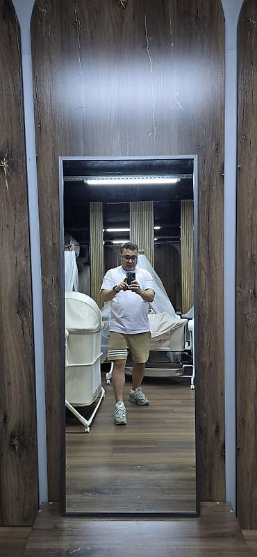 Декор и интерьер: Зеркало в ПВХ раме. Размер 170х70 см, в полный рост. В наличии. Также — 8