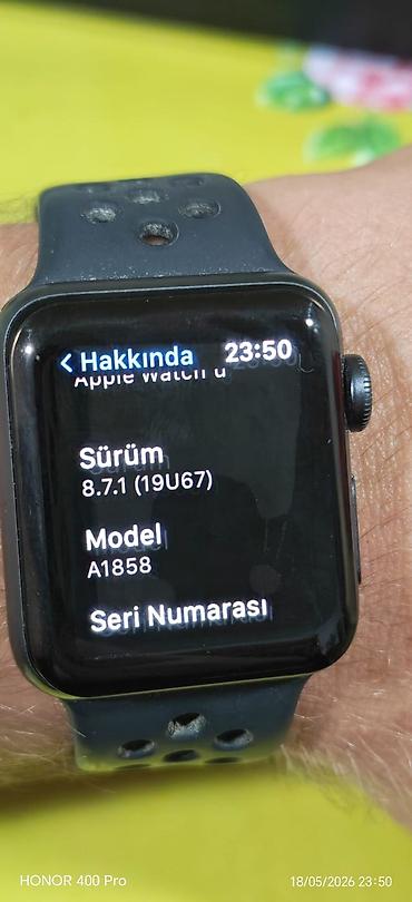 Smart saatlar: Smart saat, Apple, Suya davamlı, rəng - Qara — 8