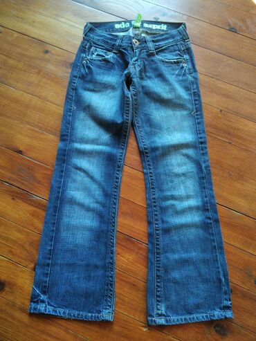 sarene letnje pantalone: Jeans, Regular rise, Flare