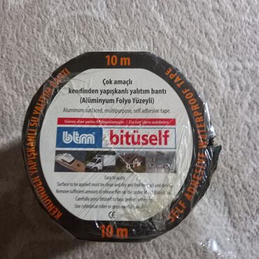 Döşəmə: BTM bitüself markalı, 10 metr uzunluğunda, alüminium səthli