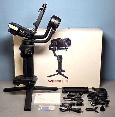 dji mic 3: Zhiyun Weebill 3 satılır və ya barter olunur. 3-oxlu motorlu gimbal — 3