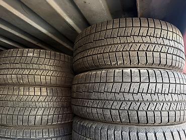 Шины 225 / 50 / R 17, Зима, Б/у, Комплект, Легковые, Япония, Dunlop