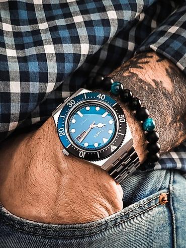 timex saat: Yeni, Qol saatı, Timex, rəng - Göy — 3