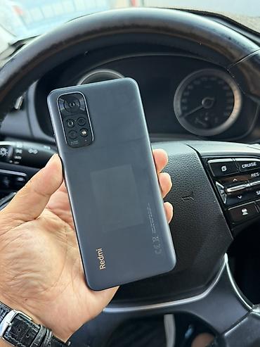 redmi 11 not: Redmi, Redmi Note 11, Б/у, 128 ГБ, цвет - Черный, 2 SIM — 1