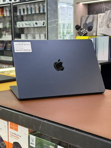 Ноутбуки: Ноутбук, Apple, 16 ГБ ОЗУ, Apple M2, 13.5 ", Б/у, Для работы, учебы, память SSD — 1
