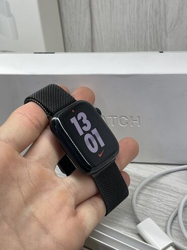 Apple Watch: Apple Watch 7 45mm
Midnight 
84%
Зарядка✅
С коробкой📦