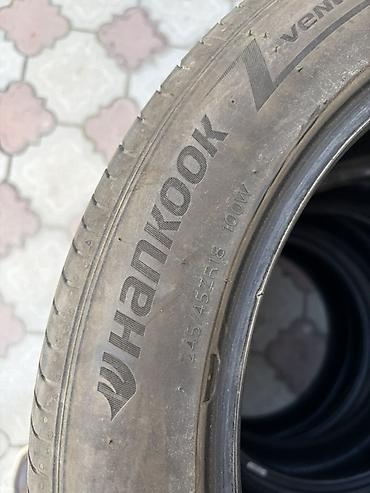 aeolus e70: Шины 245 / 45 / R 18, Лето, Б/у, Комплект, Легковые, Корея, Hankook — 4