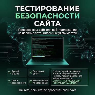 кибербезопасность: Тестирование безопасности (Pentesting) сайта Я начинающий специалист — 1