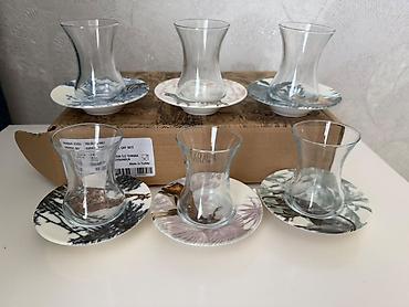 nabor desti: Çay dəsti, Şüşə, Türkiyə — 9