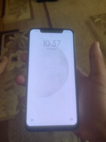 ikinci el telfonlar: Xiaomi Mi 8, 128 GB, rəng - Göy, 
 Sensor, Barmaq izi, Face ID