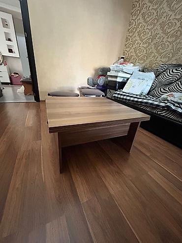 Mebel: Qonaq masası, İşlənmiş, Açılan, Taxta, Kvadrat masa — 1