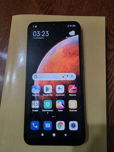 продать старые телефоны: Redmi, Redmi 9A, Колдонулган, 2 ГБ, түсү - Кара, 2 SIM