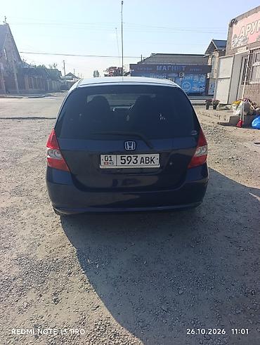 радар авто: Honda Fit: 2003 г., 1.3 л, Автомат, Бензин, Хетчбек — 3