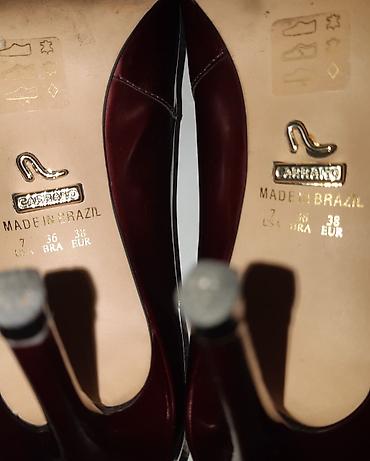 Salonke: Original Carrano salonke - Model: bordo, špic - Veličina: 38 - — 7