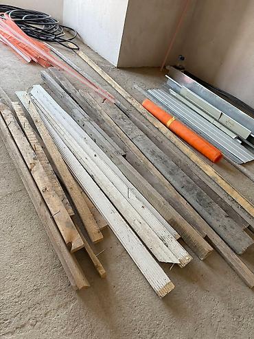 Другие строительные материалы: Продается остатки строй материалы рейки,шланги,рабица 15м,сеткадверь — 9