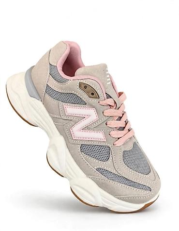 air max carbon: Ženske patike New Balance u sivo–ružičastoj kombinaciji. - Gornjište — 1