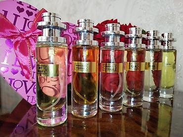 Ətriyyat: Məhsul: Brend ətir seçkiləri – şüşə sprey flakonlarda Təsvir: - Qoxu — 14