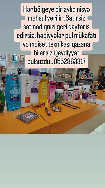 ana bala dəst: 1 aylıq nisyə ilə ətir və kosmetik məhsulların satışı üçün əməkdaşlıq — 1