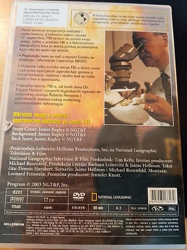 kako se odrzava: National Geographic DVD: FBI – strogo čuvane tajne (Inside the FBI) - — 3