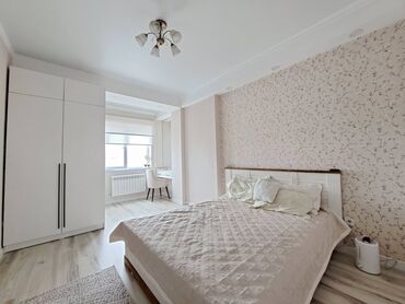 сдается 2 комнатная квартира в джале: 2 бөлмө, 68 кв. м, Элитка, 11 кабат, Евроремонт