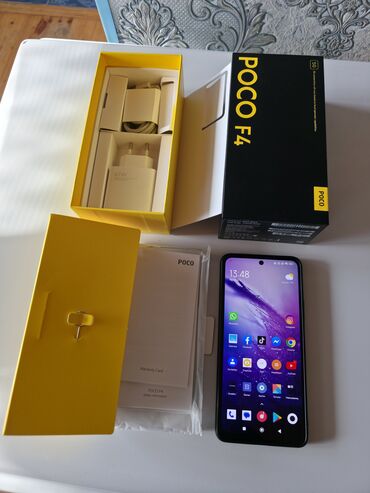 Poco: Poco F4, 256 GB, rəng - Qara, Barmaq izi — 9
