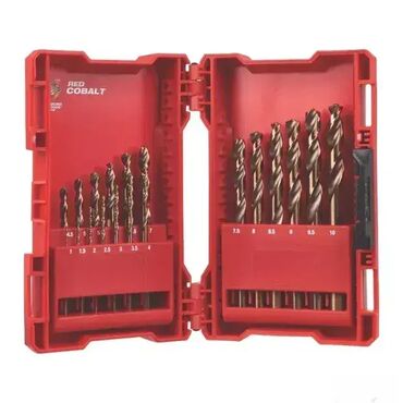 crni metalni lusteri: Burgija 1-10MM 19/1 HSS-CO5% Milwaukee Burgije Kobaltne 1-10mm HSS-CO