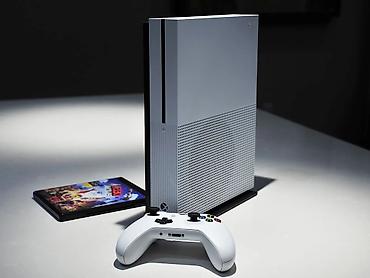 htc one s9 grey: Microsoft Xbox One S Oyun Konsolu | 4K Blu-ray, HDR, Wi‑Fi Kompakt — 1