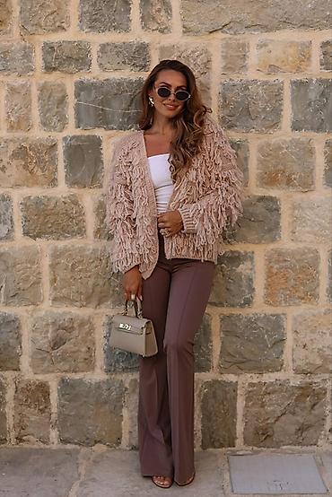 Džemperi, kardigani: 🔥Pleteni kardigan sa resama – ženstven, udoban i efektan komad za — 5