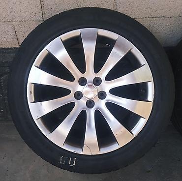 Колеса в сборе 245 / 45 / R 18, Лето, Б/у, Комплект, Легковые, Литые, отверстий - 5 — 4