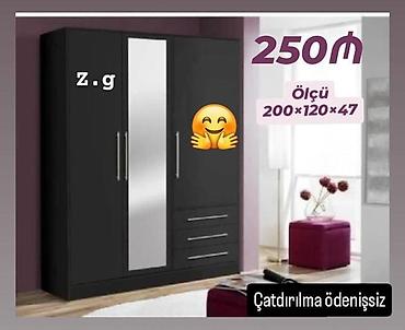 yataq otağı ucun dolaplar: Dolab yeni qarderob paltar dolabı — 1