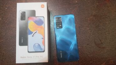 xiaomi redmi note 7: Xiaomi Redmi Note 11 Pro, 128 ГБ, цвет - Голубой, 
 Сенсорный, Отпечаток пальца, Две SIM карты