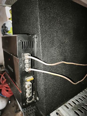 Avtoelektronika: Kenwood avtomobil subwoofer sistemi - Subwoofer: Kenwood bass qutusu — 2