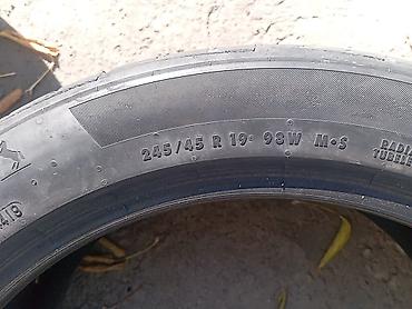 Шины: Пара шин Continental 245/45 R19 98W M+S - Производитель: Continental — 2