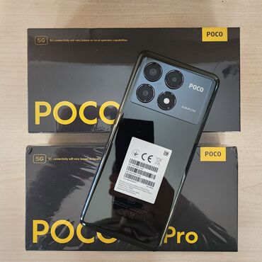 poco telefonları: Poco X6, 256 GB, rəng - Qara, Zəmanət