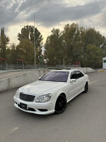 машины битые: Mercedes-Benz S-Class: 2003 г., 5.5 л, Автомат, Бензин, Седан