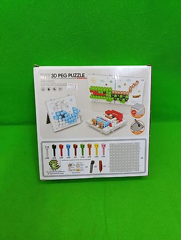 фигуры из картона: 🎨 3D PEG PUZZLE Пазл — яркий развивающий набор для творчества и игры 🧩 — 9