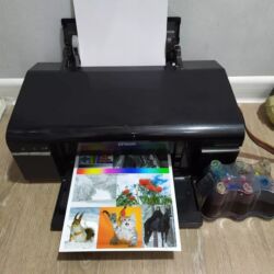 совместимые расходные материалы kaleidochrome тонеры для картриджей: Цветной Epson P50 6 цветов с СНПЧ / доноркой, рабочий, кабеля в