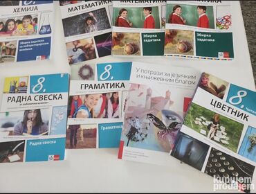 Udžbenici: Komplet udžbenika za osmi razred osnovne škole, obuhvatajući sve — 12