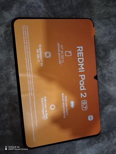 xiaomi pad mini: Redmi Pad 2 (9.7") Xüsusiyyətlər: - 9.7" K120 Hz displey – axıcı və — 3