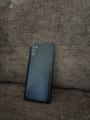 телефон ми 9: Samsung A02 S, Б/у, 32 ГБ, цвет - Черный