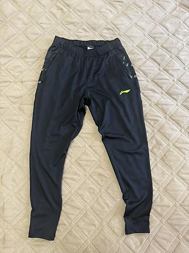 штаны tech fleece: Спортивные штаны Лининг новые один раз надевал без манжетов - Цвет — 2